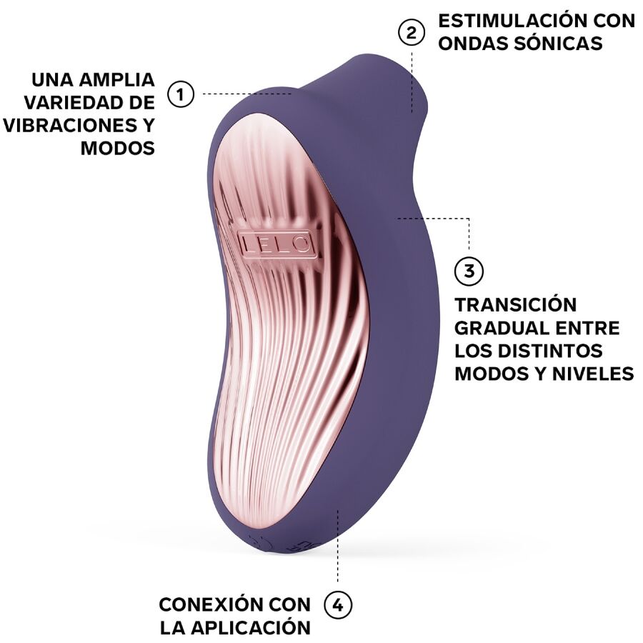 LELO Sona 3 Stimolatore Sonico Premium in Cyber Purple - immagine 4
