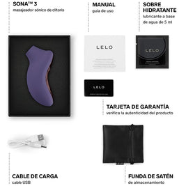LELO Sona 3 Stimolatore Sonico Premium in Cyber Purple - immagine 5