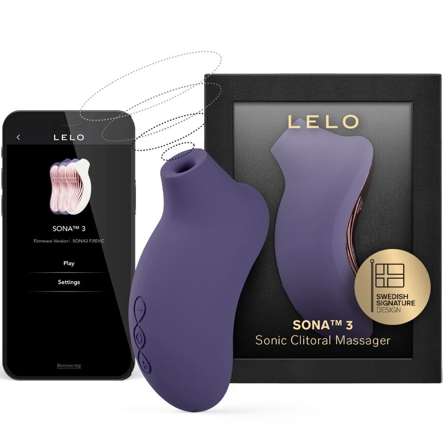 LELO Sona 3 Stimolatore Sonico Premium in Cyber Purple