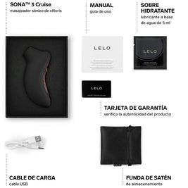 LELO SONA 3 Cruise Stimolatore Sonico Premium Nero - immagine 5