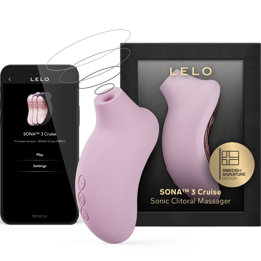 LELO SONA 3 Cruise Stimolatore Sonico Premium Rosa Chiaro