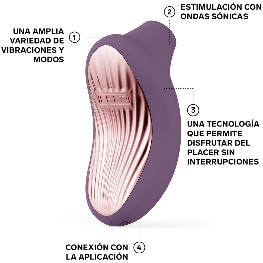 LELO SONA 3 Cruise Stimolatore Sonico Premium Prugna - immagine 4