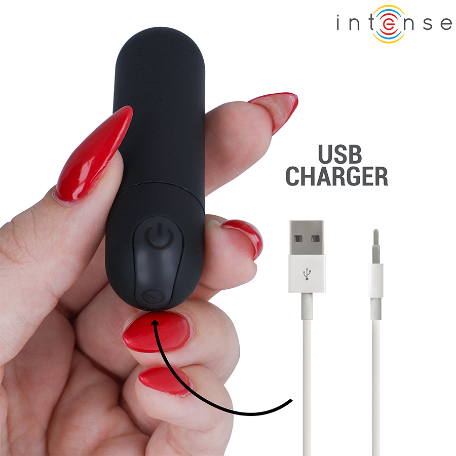 Fun Toys Intense Karen Mini Proiettile Vibrante Ricaricabile - immagine 5