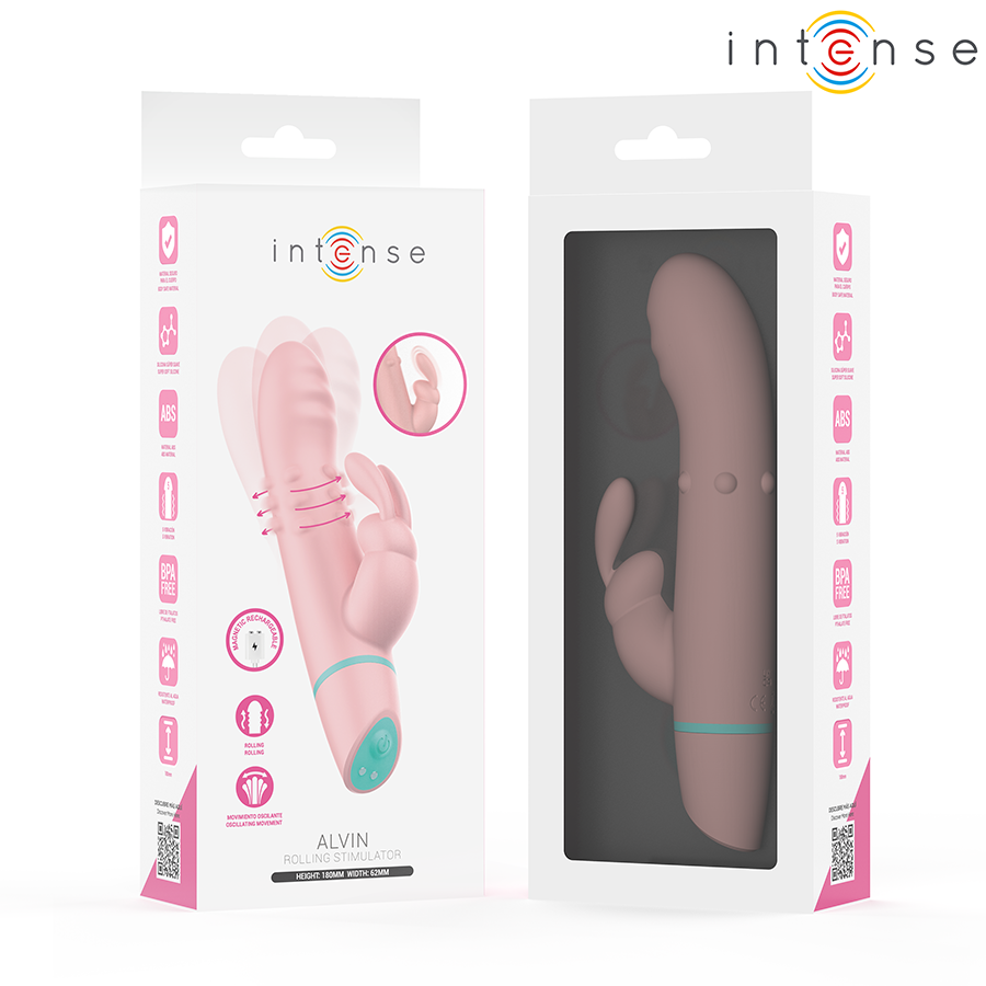 Intense Alvin Rabbit Vibratore Rotante e Oscillante Premium - immagine 4