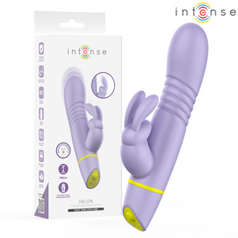 Intense Helen Rabbit Vibratore Doppio in Silicone Premium