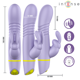Intense Helen Rabbit Vibratore Doppio in Silicone Premium - immagine 5