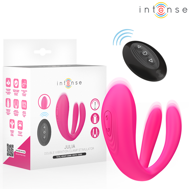 Control Intense Julia Stimolatore Doppio con Telecomando Premium