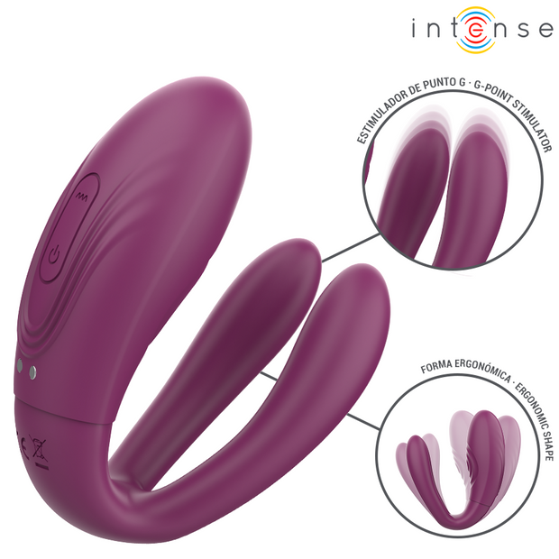 Control Intense Stimolatore a Morsetto con Vibrazione e Telecomando - immagine 3