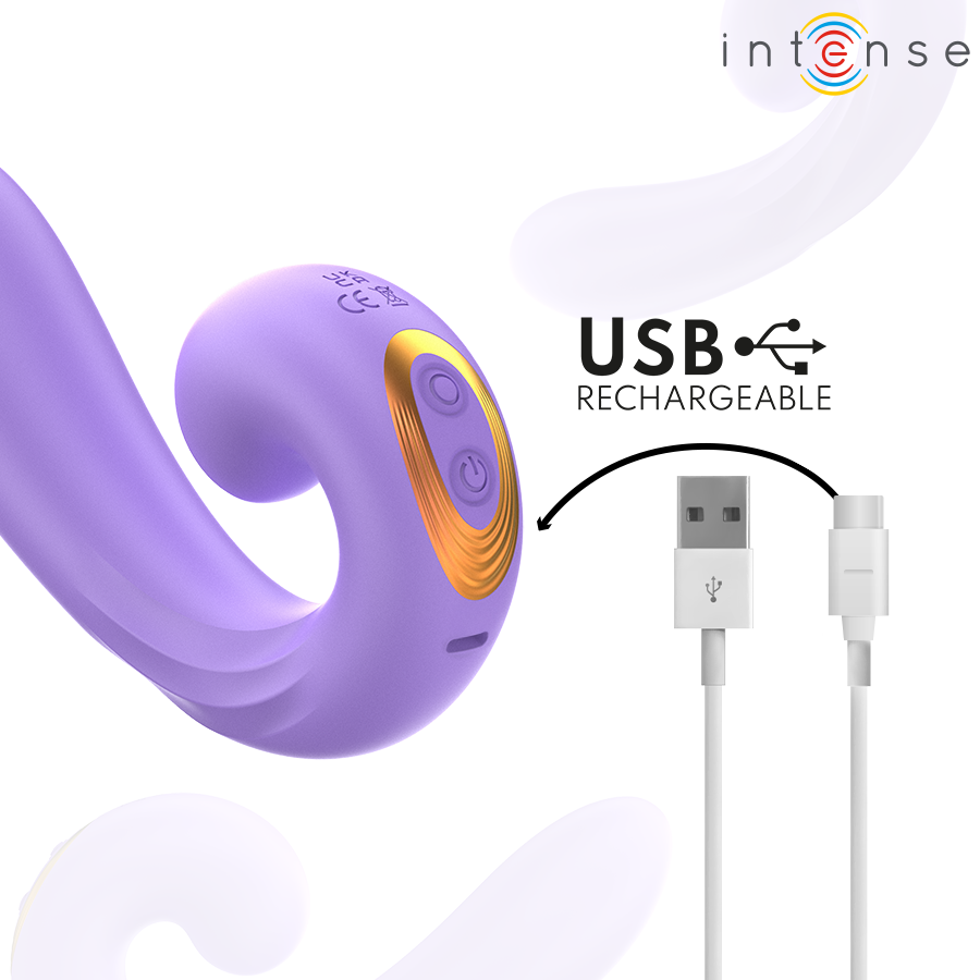 Intense Meryl Stimolatore Clitorideo Doppia Vibrazione Premium - immagine 8
