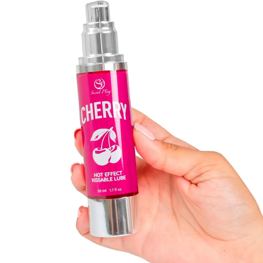 SecretPlay Lubrificante Riscaldante Ciliegia 50ml Body-Safe - immagine 2