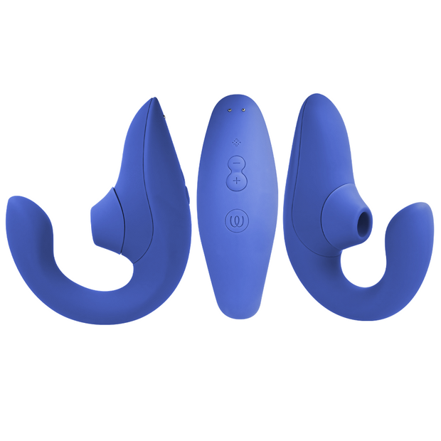 Womanizer Blend Rabbit Vibrator Stimolatore in Blu Vibrante - immagine 2