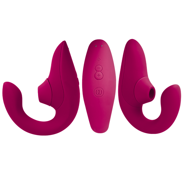 Womanizer Blend Rosa Vibrante Stimolatore Doppio Premium - immagine 2