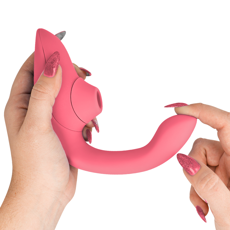 Womanizer Blend Vibrant Rose Stimolatore Rabbit Premium - immagine 4