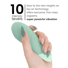 Womanizer Vibe Lay-On Vibratore Clitorideo Silenzioso Salvia - immagine 5