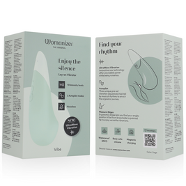 Womanizer Vibe Lay-On Vibratore Clitorideo Silenzioso Salvia - immagine 7