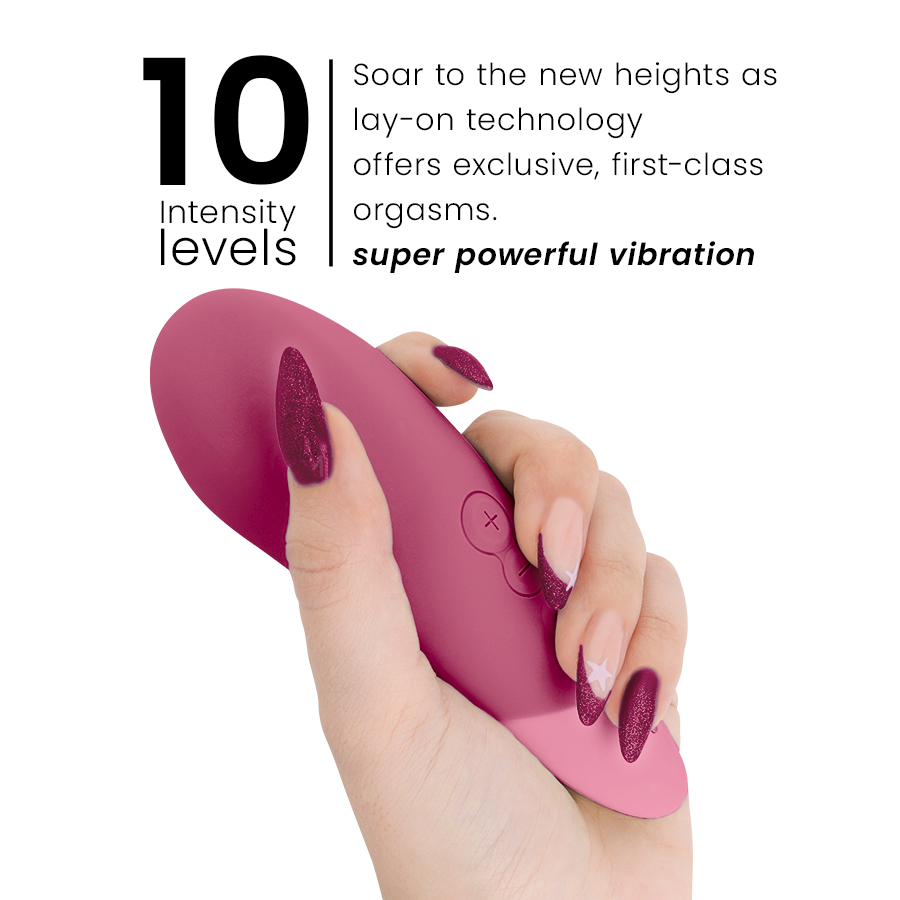 Womanizer Vibe Lay-On Vibratore Clitorideo Silenzioso Rosa - immagine 5