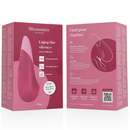 Womanizer Vibe Lay-On Vibratore Clitorideo Silenzioso Rosa - immagine 7