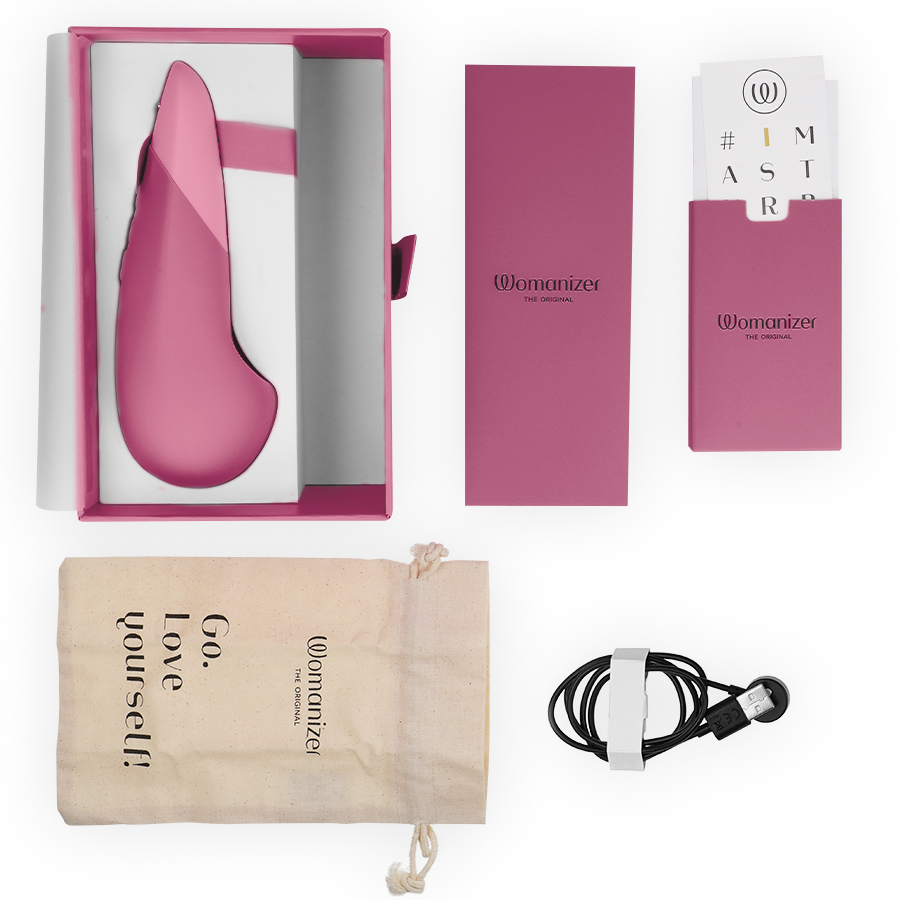 Womanizer Vibe Lay-On Vibratore Clitorideo Silenzioso Rosa - immagine 6