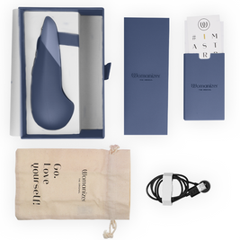 Womanizer Vibe Lay-On Vibratore Clitorideo Silenzioso Blu - immagine 6
