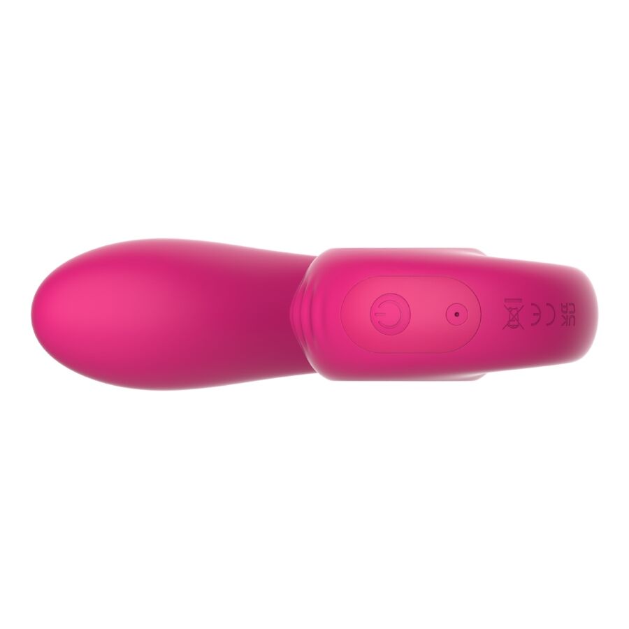 Snail Vibe Gizi Lite - Vibratore Doppio Punto G Premium Rosa - immagine 3