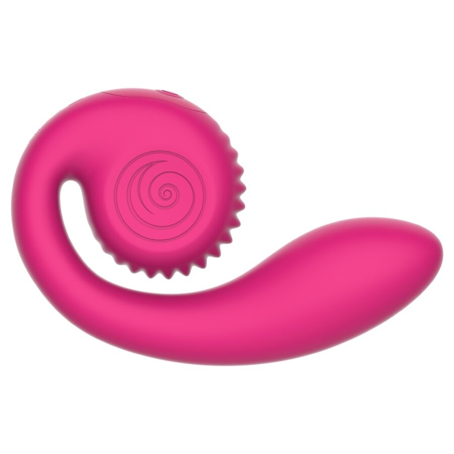 Snail Vibe Gizi Lite - Vibratore Doppio Punto G Premium Rosa