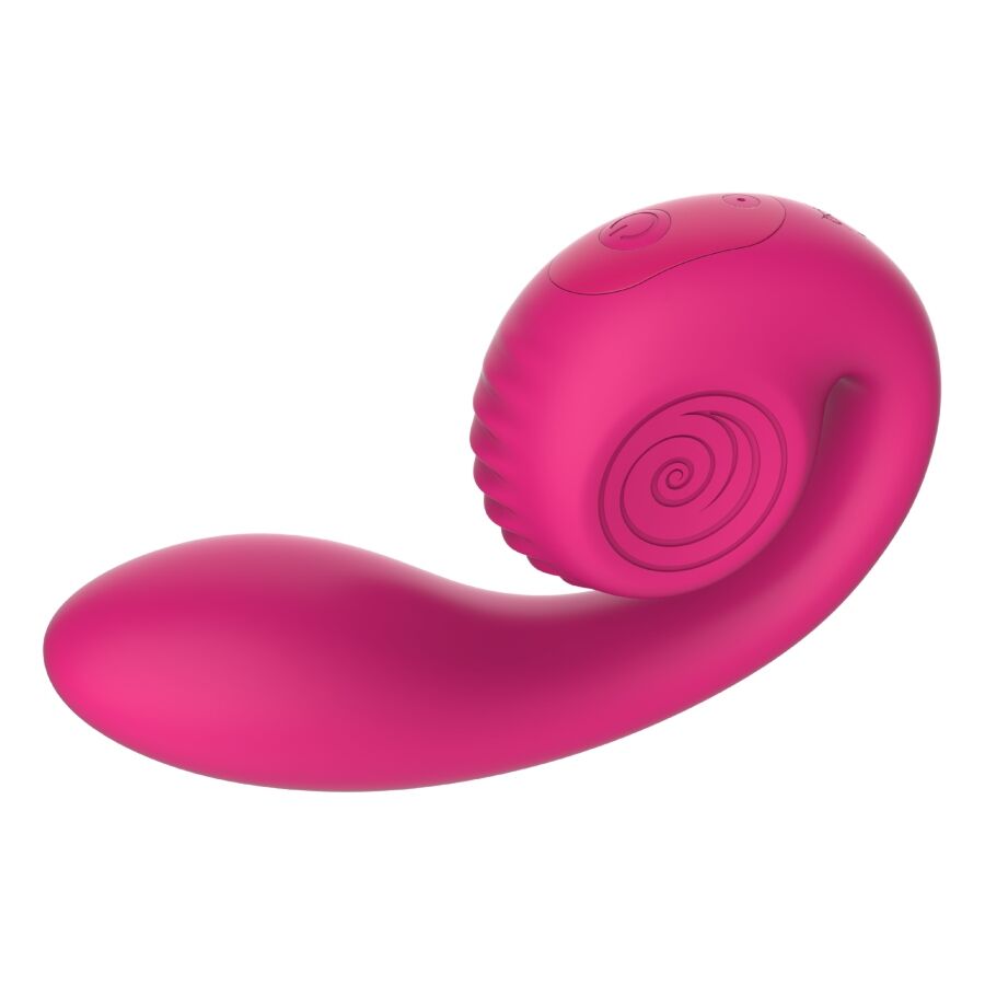 Snail Vibe Gizi Lite - Vibratore Doppio Punto G Premium Rosa - immagine 2