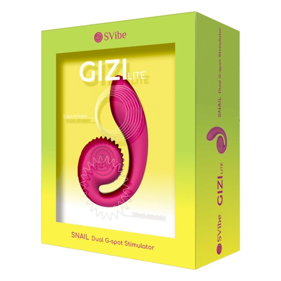 Snail Vibe Gizi Lite - Vibratore Doppio Punto G Premium Rosa - immagine 4
