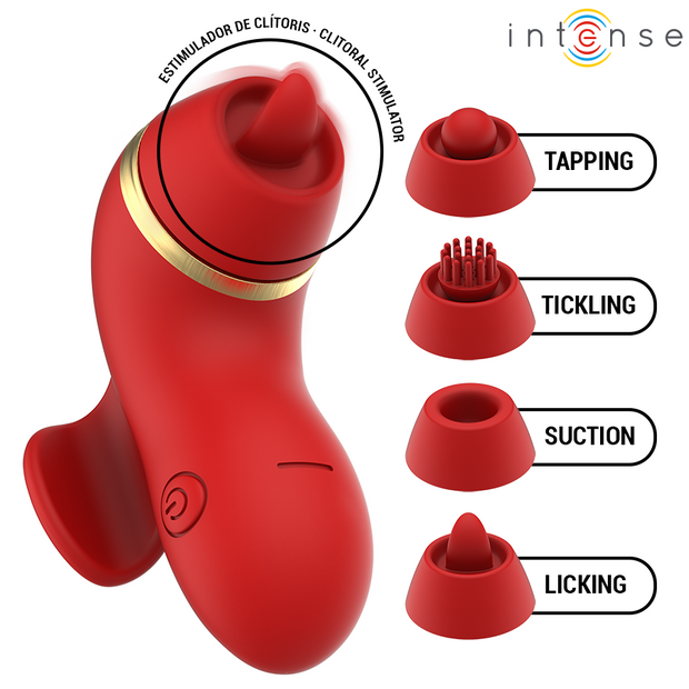 Intense Patty Stimolatore Multifunzione con 4 Testine Premium - immagine 3