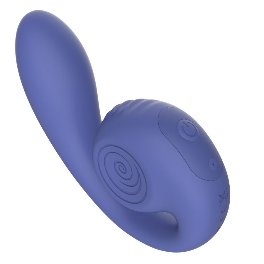 Snail Vibe Gizi Lite Vibratore Doppio Punto G Premium Viola - immagine 3
