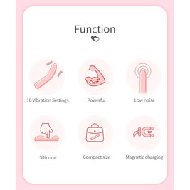 Intense Kisell Vibratore in Silicone per Punto G Rosa Premium - immagine 9