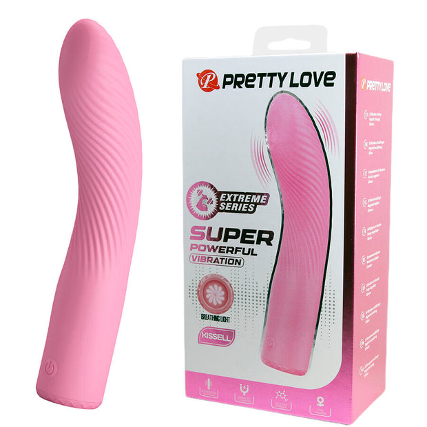 Intense Kisell Vibratore in Silicone per Punto G Rosa Premium - immagine 2