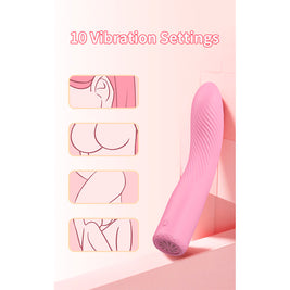 Intense Kisell Vibratore in Silicone per Punto G Rosa Premium - immagine 11