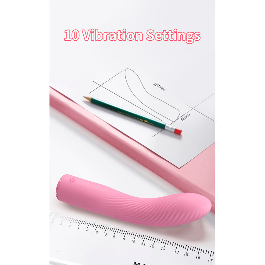 Intense Kisell Vibratore in Silicone per Punto G Rosa Premium - immagine 8
