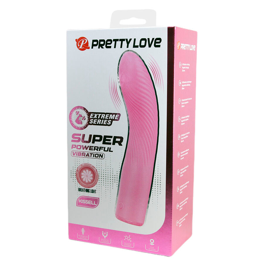 Intense Kisell Vibratore in Silicone per Punto G Rosa Premium - immagine 12