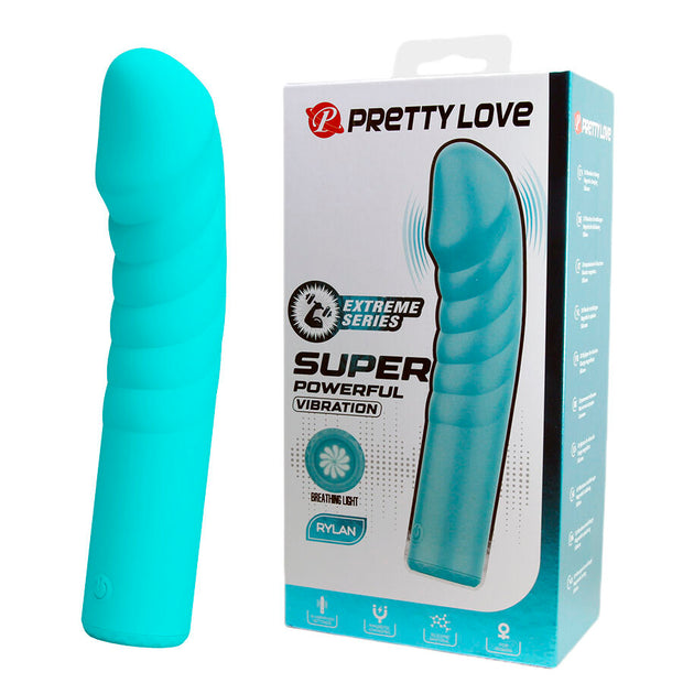 Intense Rylan Vibratore Punto G in Silicone Premium Blu - immagine 2