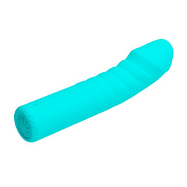 Intense Rylan Vibratore Punto G in Silicone Premium Blu - immagine 3