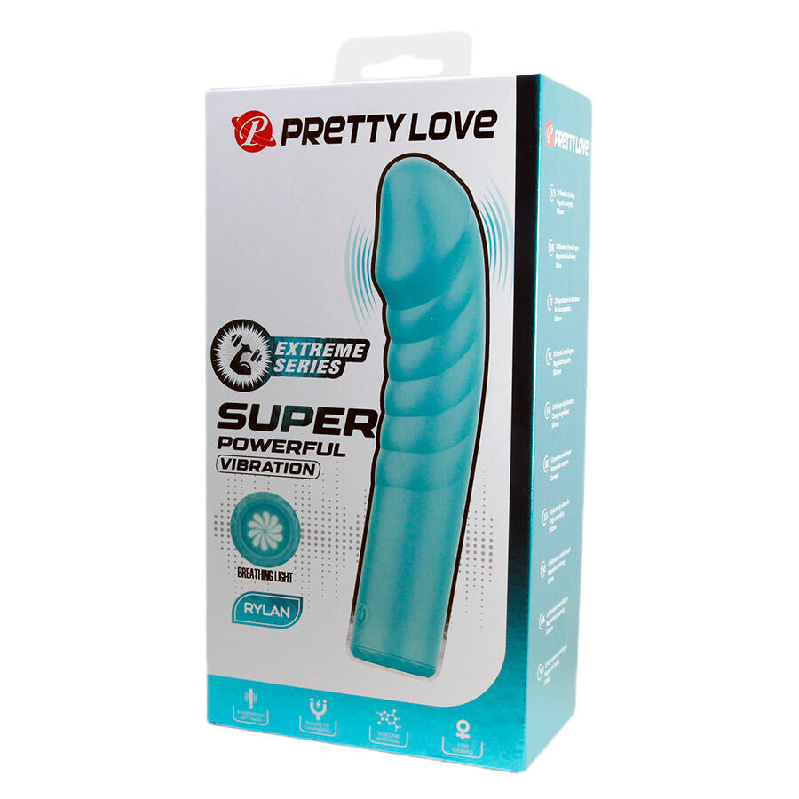 Intense Rylan Vibratore Punto G in Silicone Premium Blu - immagine 12