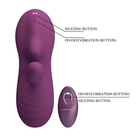 Control Luka Vibratore Hi-Tech con Effetto Calore e Telecomando - immagine 8