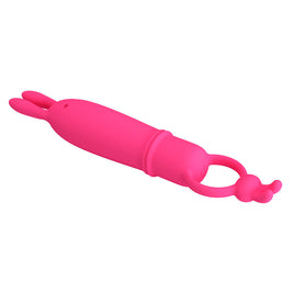 Pretty Love Delia Vibratore Doppio con Anello in Silicone - immagine 5