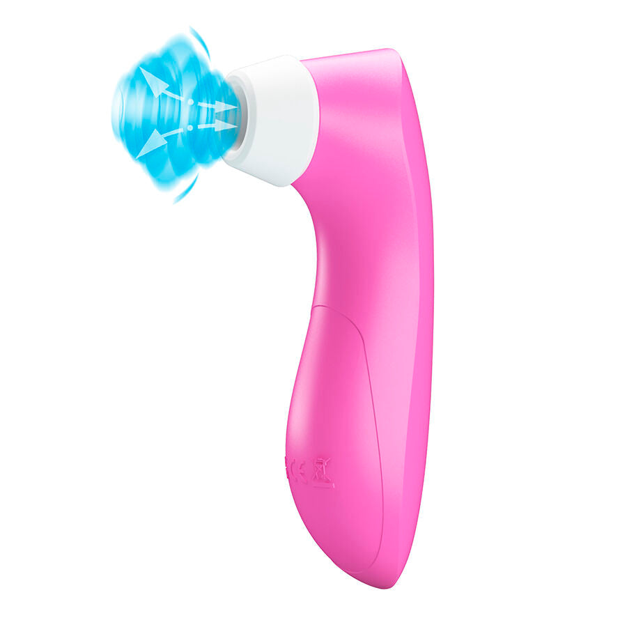 Romance Stimolatore Clitorideo ad Aria Pulsante in Silicone Rosa - immagine 7