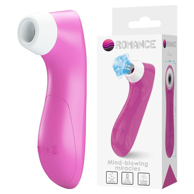 Romance Stimolatore Clitorideo ad Aria Pulsante in Silicone Rosa - immagine 2