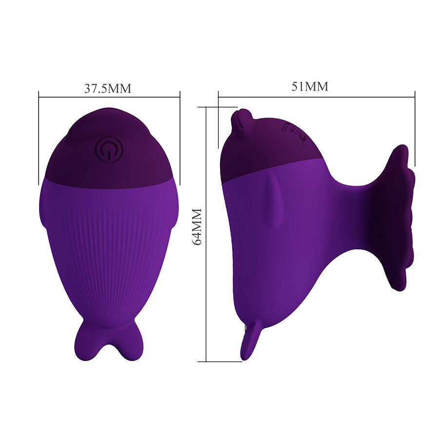 Fun Toys Dolphin Mini Stimolatore Compatto con Clip Vibrante - immagine 8