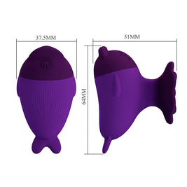 Fun Toys Dolphin Mini Stimolatore Compatto con Clip Vibrante - immagine 8