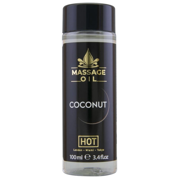 Hot Olio da Massaggio al Cocco 100ml Premium Body-Safe