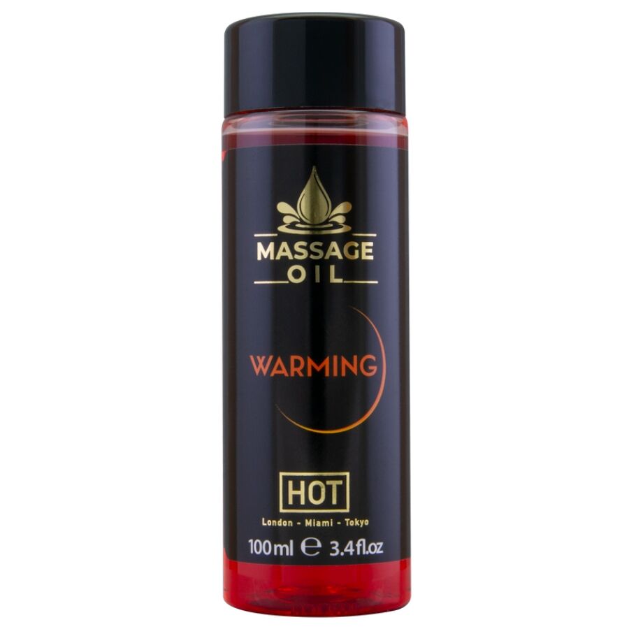 Hot Olio da Massaggio Riscaldante 100ml Premium Body-Safe