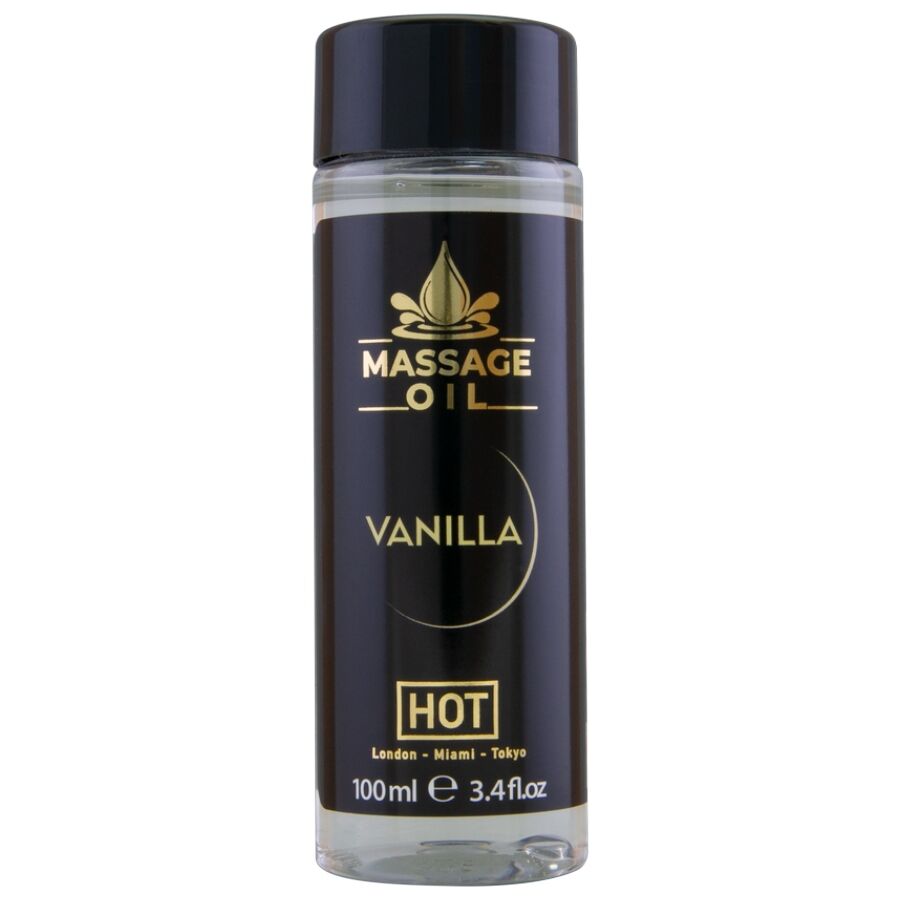 Hot Olio da Massaggio Vaniglia 100ml - Wellness Corpo