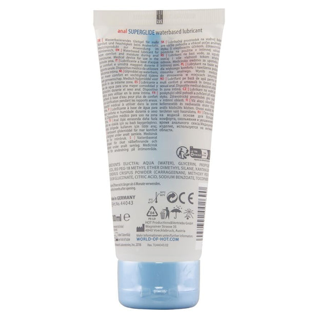 Hot Superglide Liquid Pleasure Lubrificante Base Acqua 100ml - immagine 2