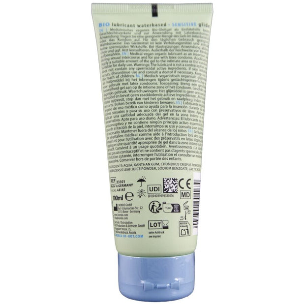 Hot Bio Lubrificante Sensitiv a Base Acqua 100ml Body-Safe - immagine 2