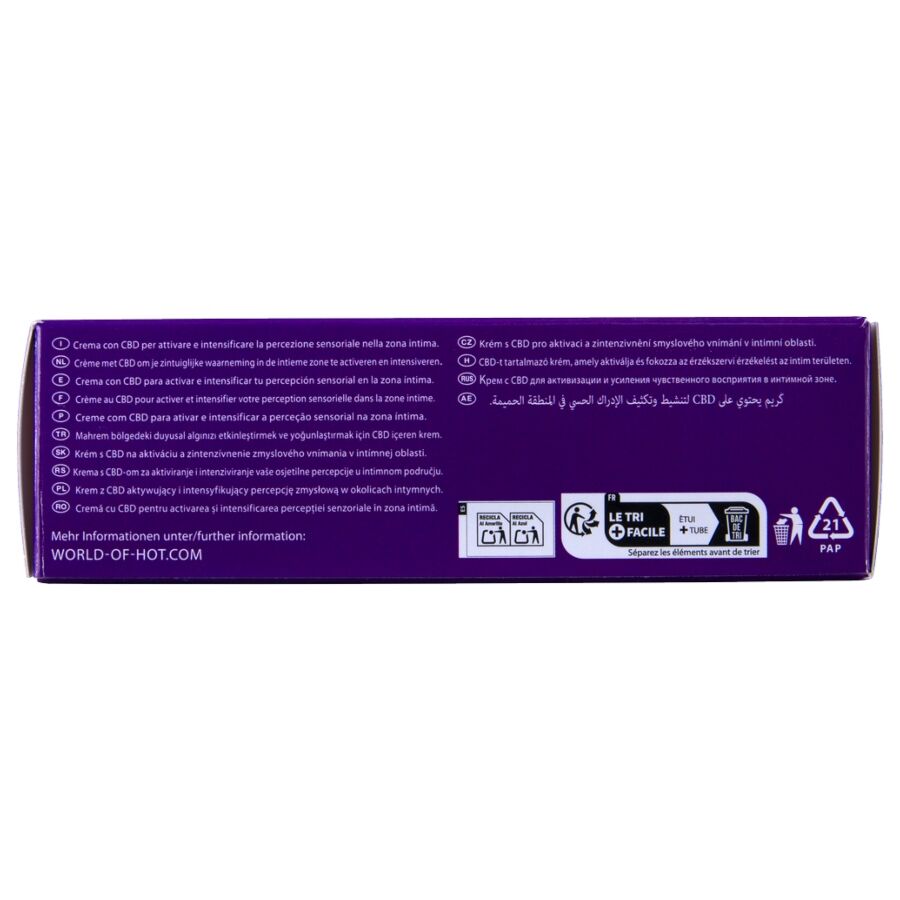 Hot Crema Vulva con CBD 50ml - Benessere Intimo Naturale - immagine 7
