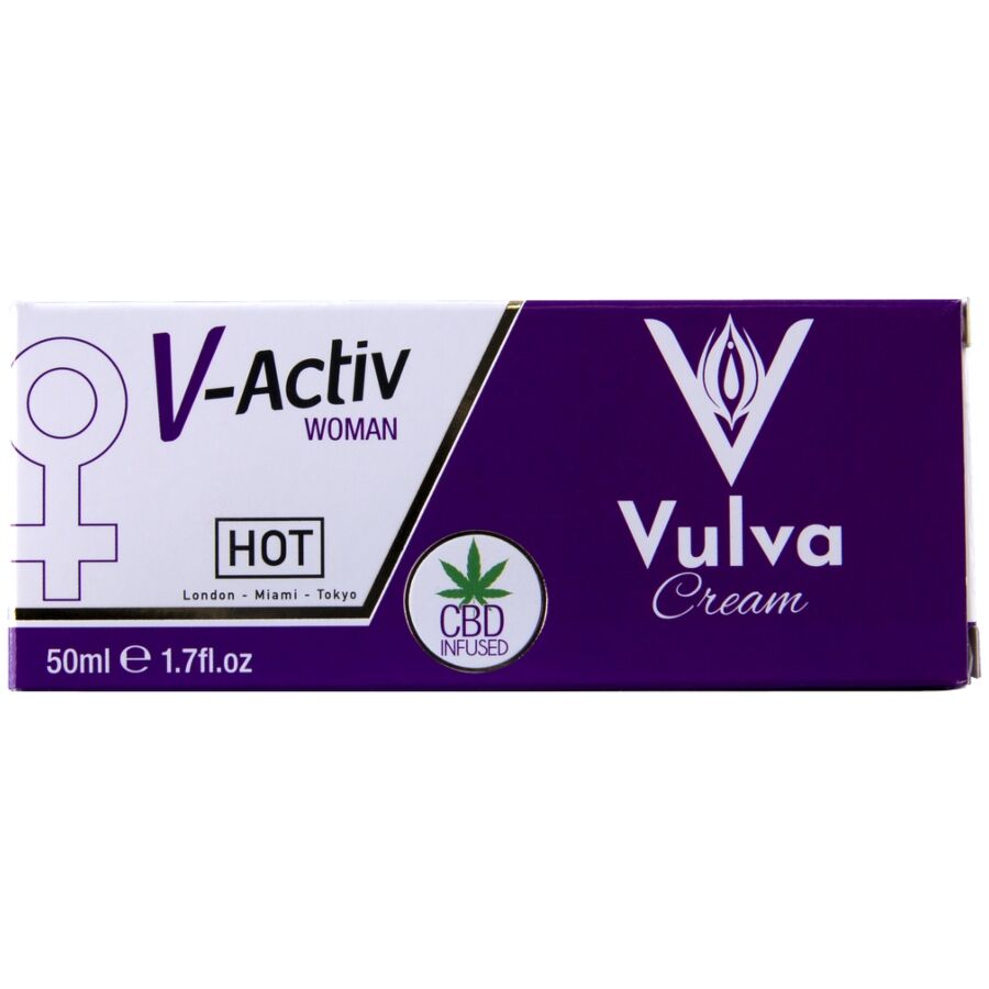 Hot Crema Vulva con CBD 50ml - Benessere Intimo Naturale - immagine 4